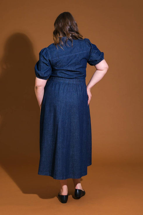 get-the-look-denim-midi-dress Flying Tomato-Sophia's Style-7